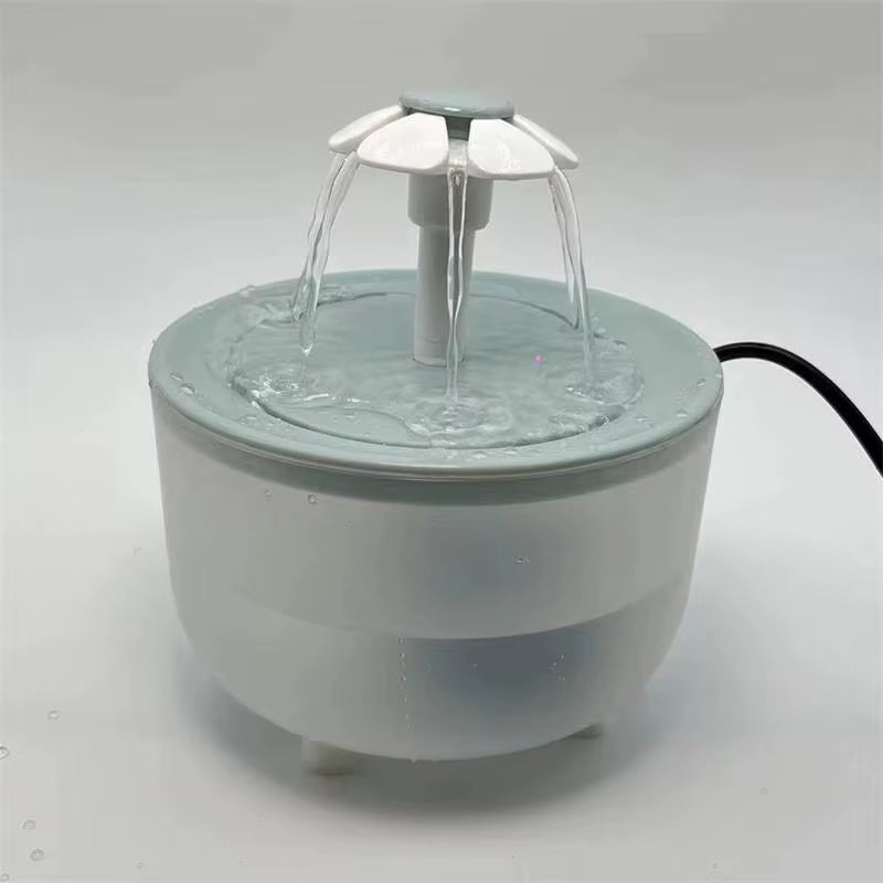 Pets Water Fountain Auto Filter USB Electric Mute Cat Drinker Bowl 1200Ml Recirculate Filtring Drinker for Cats Water Dispenser